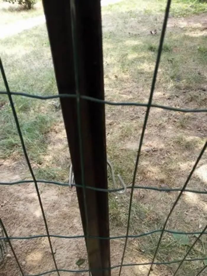 25 Euro Fence ile çit direği kullanımı