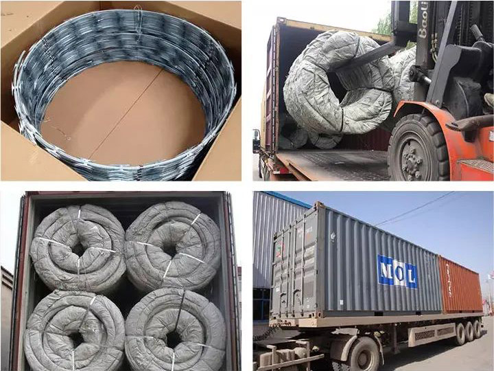 14-razor wire package and delivery