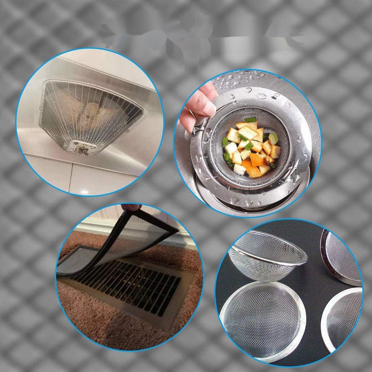 15 stainless steel wire netting multiple usage
